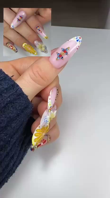 Pose gel rosée avec finition brillante à Toulon